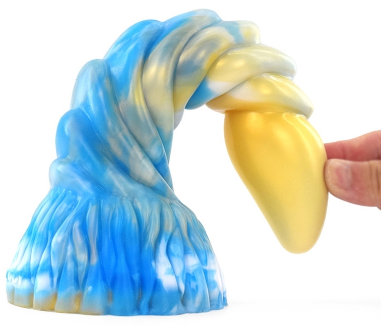 Gode Arkan 18 x 5cm Doré-Bleu – Image 2