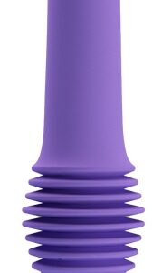 Gode avec poussée Pazuzu 15 x 3.5 cm Violet