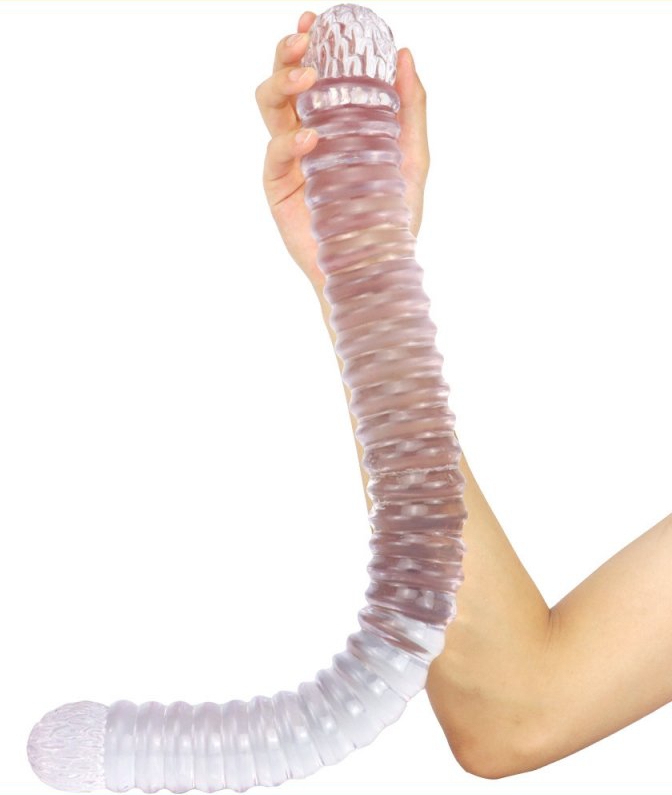 Gode Big Tortos 55cm x 5.5cm Transparent – Image 2