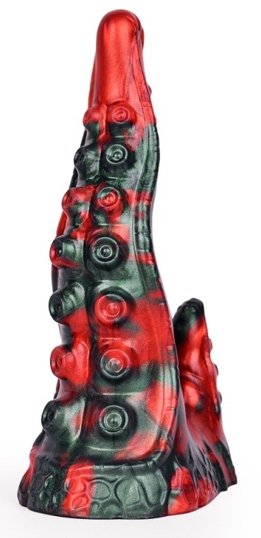 Gode Bukolix 16 x 5cm Noir et Rouge – Image 5
