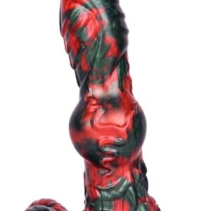 Gode Caliorix 20.5 x 7cm Noir et Rouge