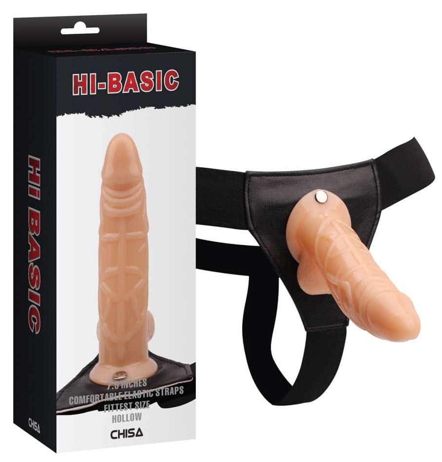 Gode ceinture Hollow Cock 14 x 4 cm – Image 2
