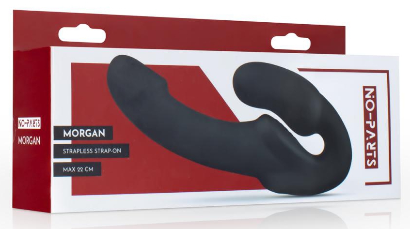 Gode-ceinture sans harnais Morgan 12 x 4cm – Image 2