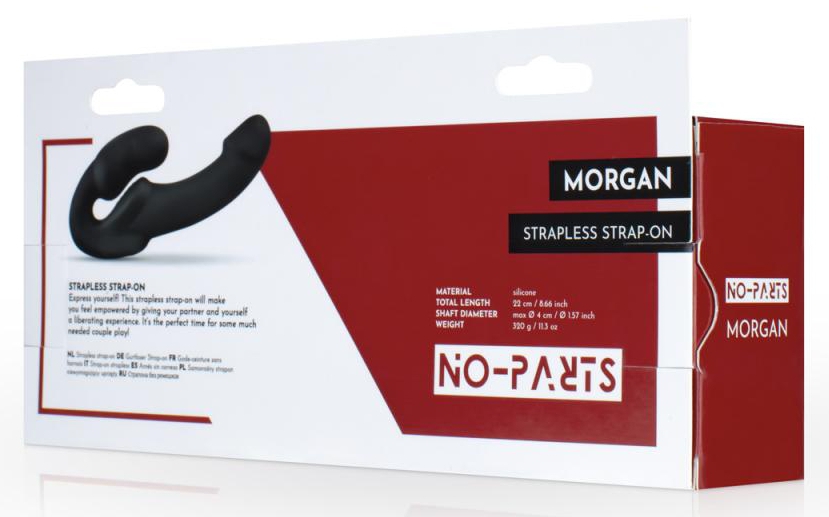 Gode-ceinture sans harnais Morgan 12 x 4cm – Image 12