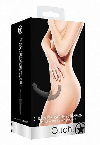 Gode ceinture Strapless Strap-on – Noir – Image 2