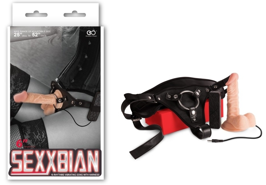 Gode Ceinture Vibrant Sexxbian Clara 13 x 3.7cm – Image 2