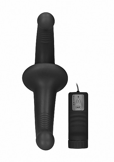 Gode Ceinture Vibrant Strapless Strap-on - Noir – Image 3