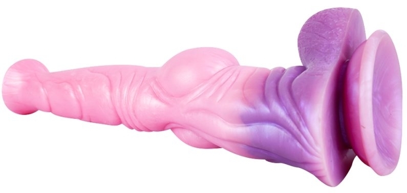 Gode Pinky Stallion 23 x 6cm Rose-Violet – Image 6