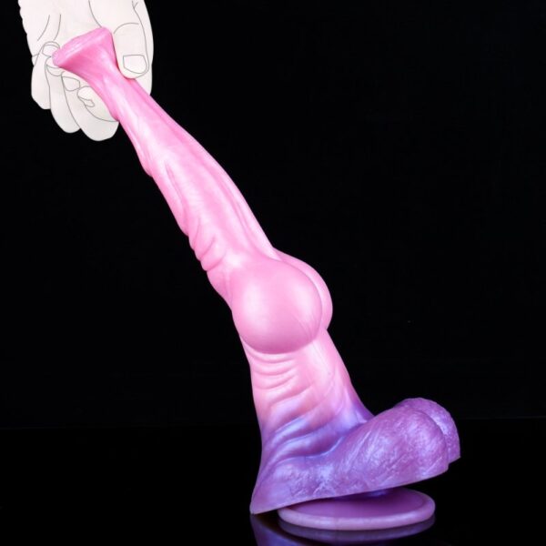 Gode Pinky Stallion 23 x 6cm Rose-Violet – Image 9