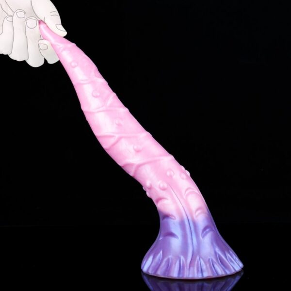 Gode Pinky Tongue 25 x 5.5cm Rose-Violet – Image 8