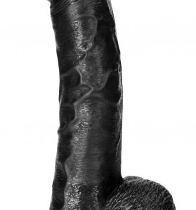 Gode Curved RealCock 17 x 4.3cm Noir