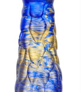 Gode Cyrix 15.5 x 6cm Bleu-Doré