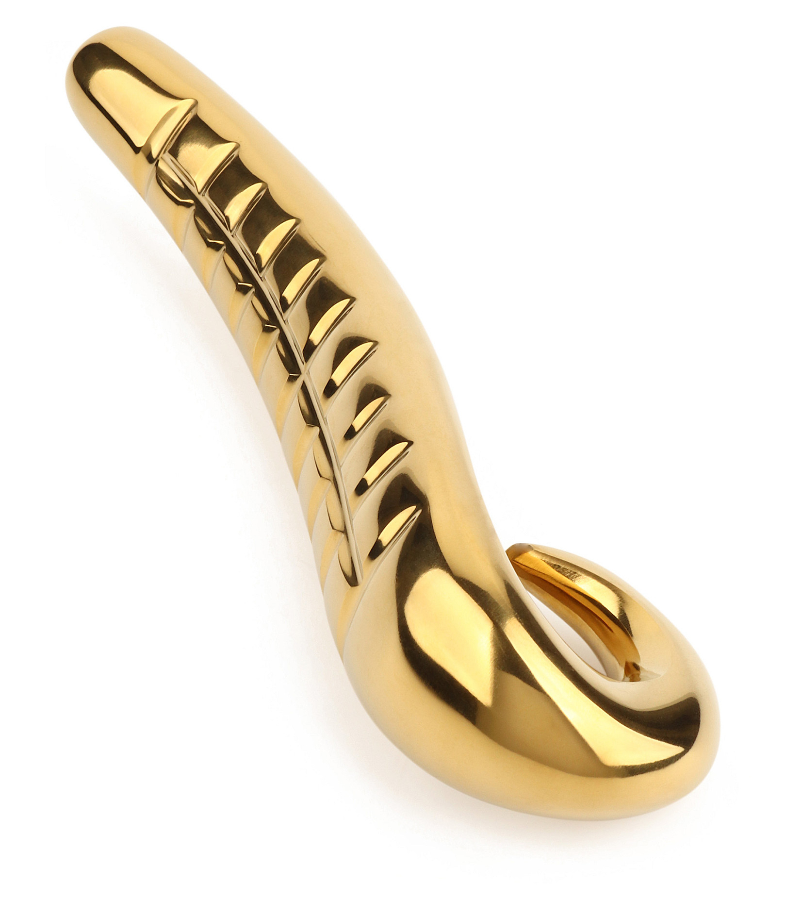 Gode Devil's Tongue 13 x 4 cm Doré – Image 3