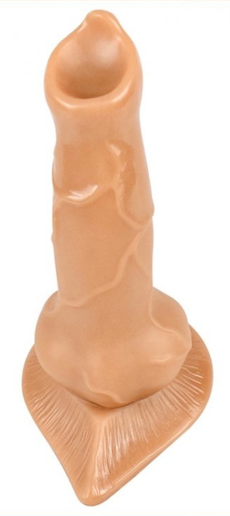 Gode Dog Cock 12 x 4cm Flesh – Image 3