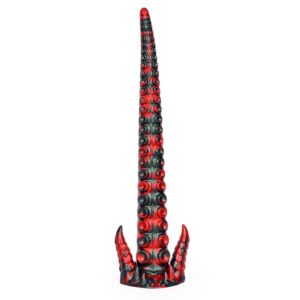Gode Doturix 40 x 5cm Noir et Rouge