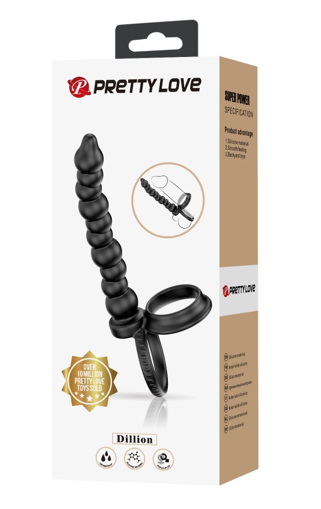 Gode Double pénétration Dillion 13 x 2cm – Image 2