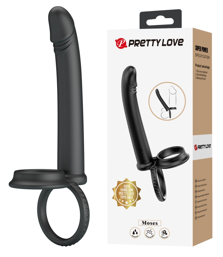 Gode Double pénétration Moses 12 x 2cm – Image 9