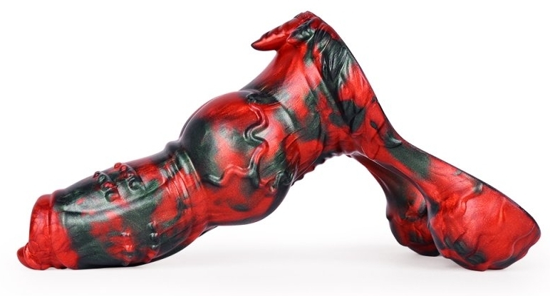 Gode Ekurix 17 x 7.5cm Noir et Rouge – Image 8