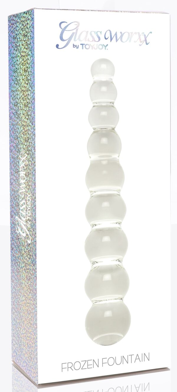 Gode en verre Frozen Fountain 22 x 3.7cm – Image 2
