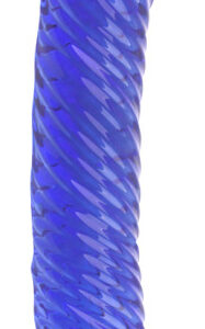 Gode en Verre Lazuly 16 x 3.4cm Bleu