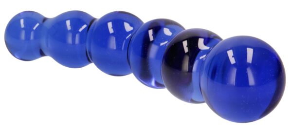 Gode en verre Planets Bleu 18 x 4.3 cm – Image 3