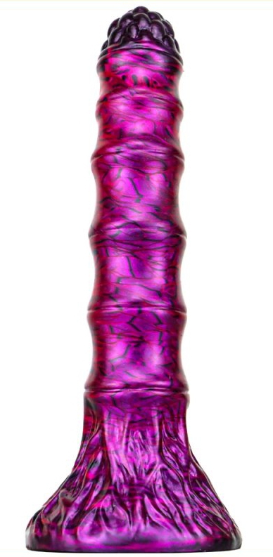 Gode Fantasy Bamspin 15 x 3.3cm Violet-Noir – Image 2