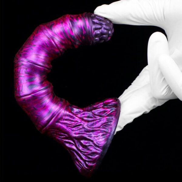Gode Fantasy Bamspin 15 x 3.3cm Violet-Noir – Image 3