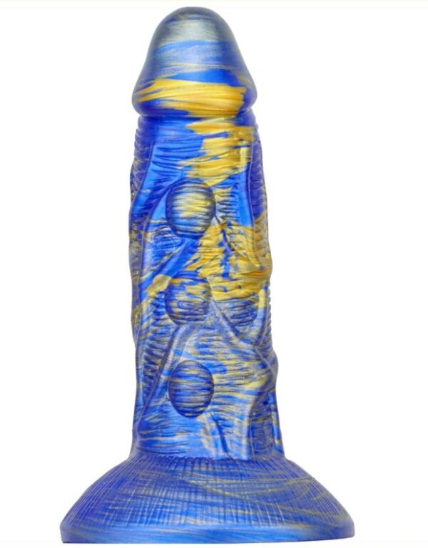 Gode Fantasy Bulstrix 15 x 5.5cm Bleu-Doré – Image 2