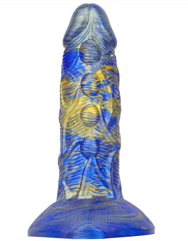 Gode Fantasy Bulstrix 15 x 5.5cm Bleu-Doré – Image 3