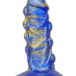 Gode Fantasy Bulstrix 15 x 5.5cm Bleu-Doré