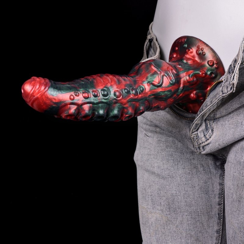 Gode Fantasy GAKARIX 20 x 5.5cm Noir et Rouge – Image 4