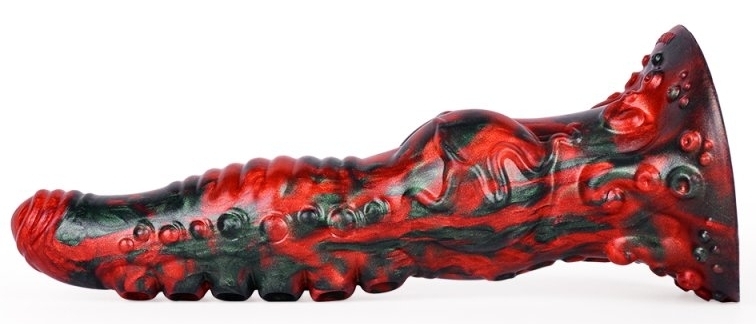 Gode Fantasy GAKARIX 20 x 5.5cm Noir et Rouge – Image 6