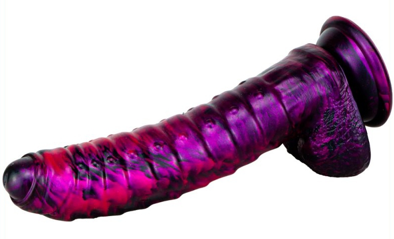 Gode Fantasy Gasix 16 x 4cm Violet-Noir – Image 3