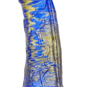 Gode Fantasy Gentax 16 x 5cm Bleu-Doré