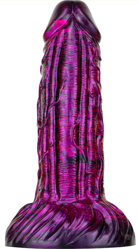 Gode Fantasy Gentax 16 x 5cm Violet-Noir – Image 2