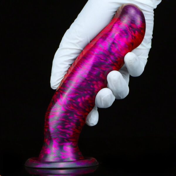 Gode Fantasy Marbex 19 x 4cm Violet-Noir – Image 3