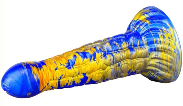Gode Fantasy Ninja 16 x 5.2cm Bleu-Doré – Image 2