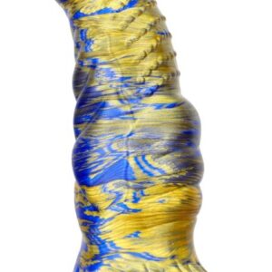 Gode Fantasy Nirp 15 x 5.3cm Bleu-Doré