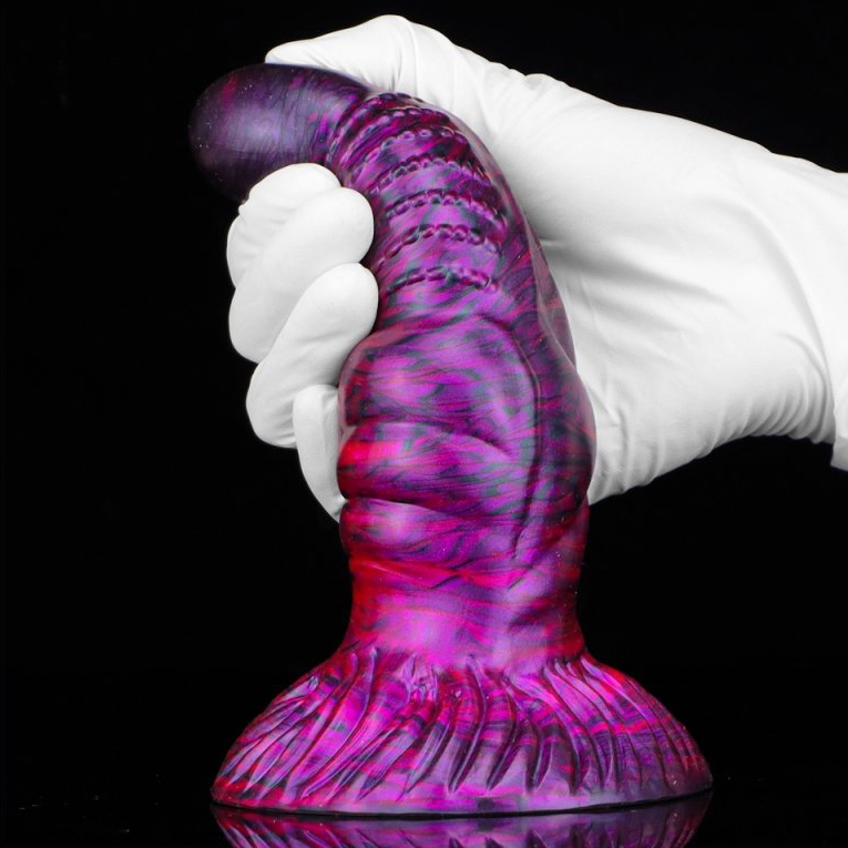 Gode Fantasy Nirp 15 x 5.3cm Violet-Noir – Image 3