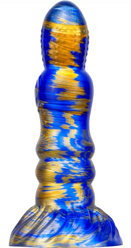 Gode Fantasy Peern 17 x 4.7cm Bleu-doré – Image 2