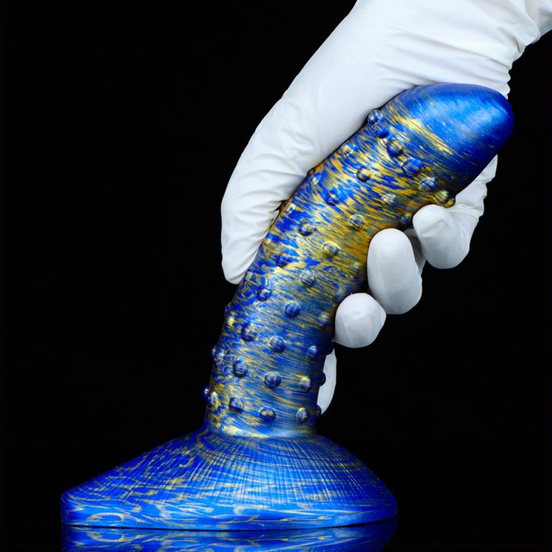 Gode Fantasy Saperli 16 x 4.5cm Bleu-Doré – Image 2