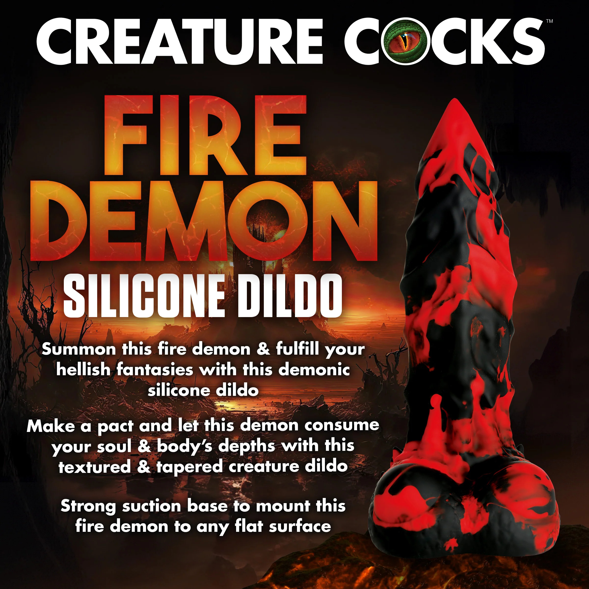 Gode Fire Demon 17 x 5.3cm – Image 14