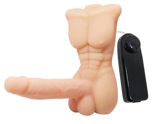 Gode flexible et vibrant Bigger Man 13 x 3.5 cm – Image 2