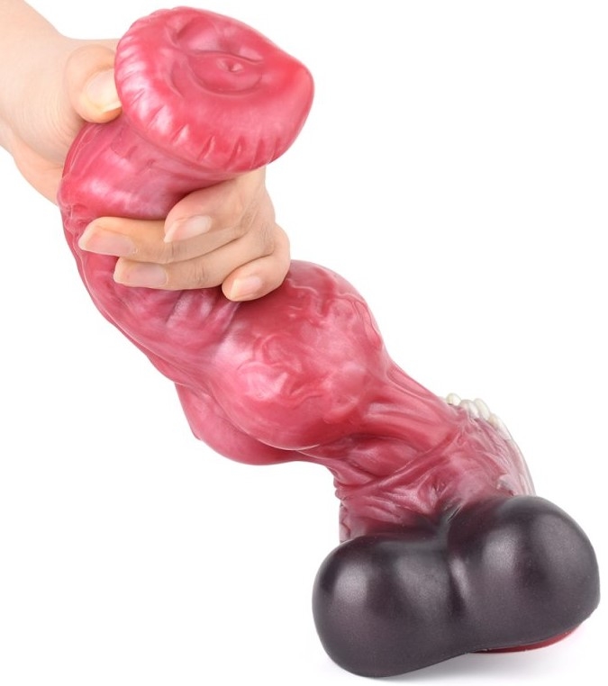 Gode Furry Wolf L 27 x 9.5cm – Image 7