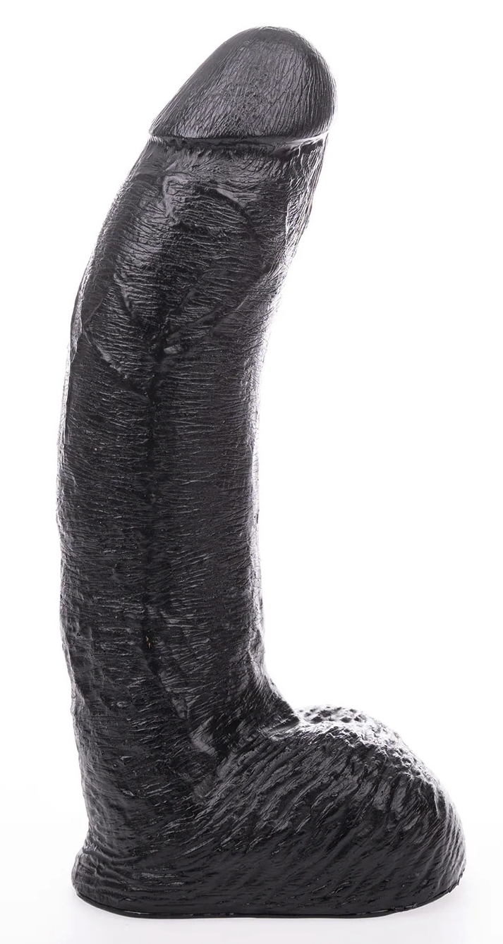 Gode Georges Hung System 19 x 5.3 cm Noir