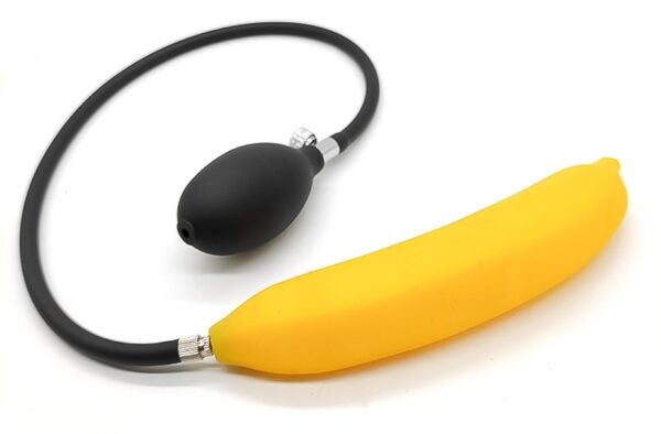 Gode gonflable Banana 18 x 4cm – Image 2