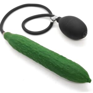 Gode gonflable Concombre 18 x 3.5cm