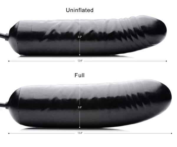 Gode gonflable INFLAT XL 29 x 7.5 cm – Image 3