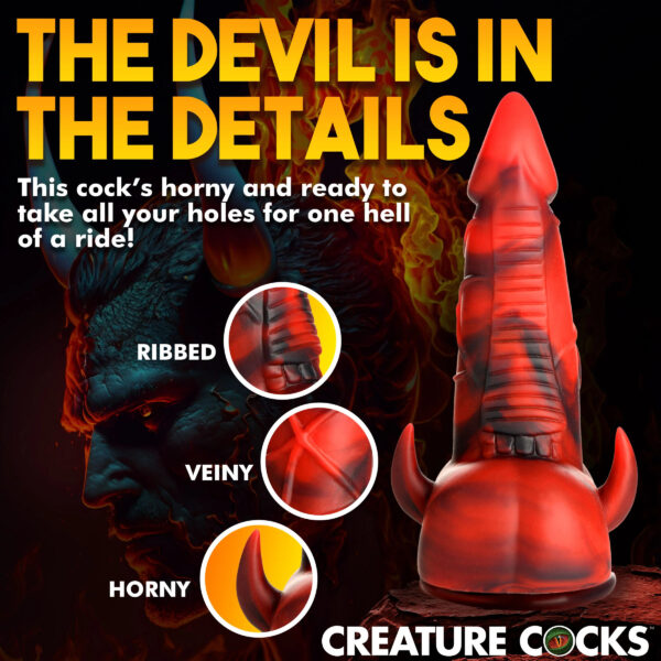 Gode Horny Devil 13 x 5cm – Image 15