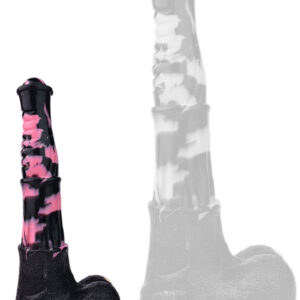 Gode Horse Tinulf M 19 x 5cm Noir-Rose